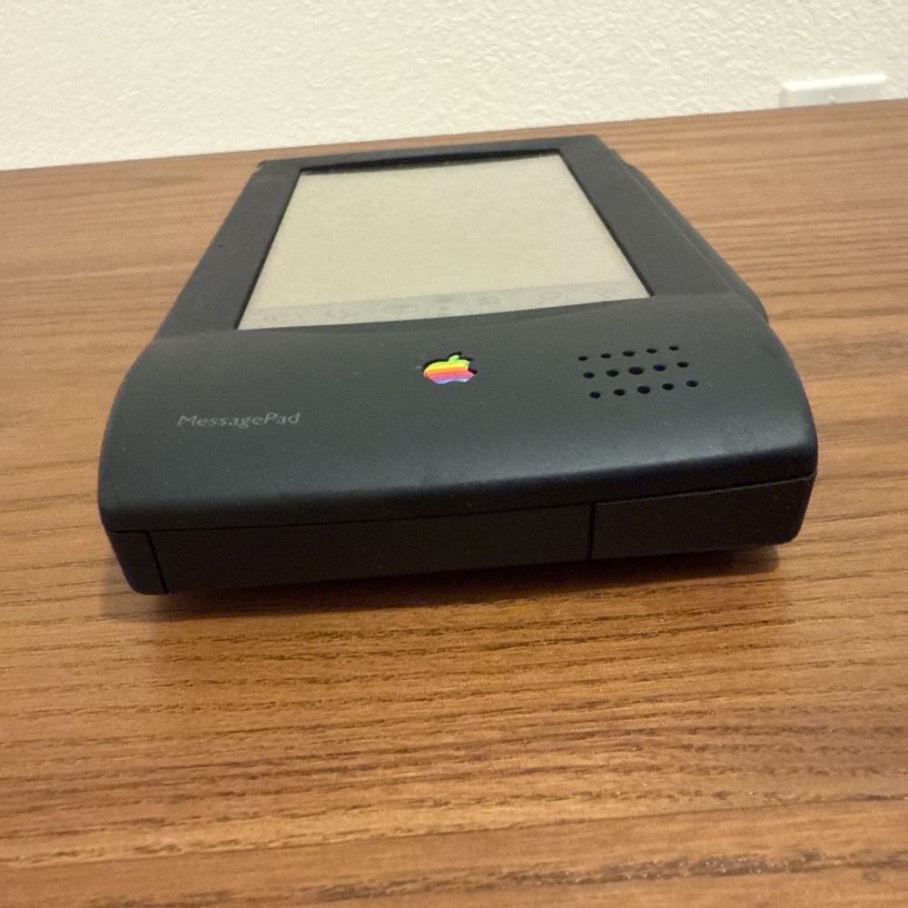 Apple Newton MessagePad H1000 + Modem, Stylus & Case – untested