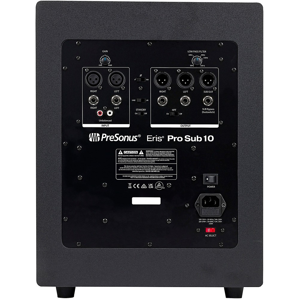 PreSonus Eris Pro Sub 10 Studio Subwoofer