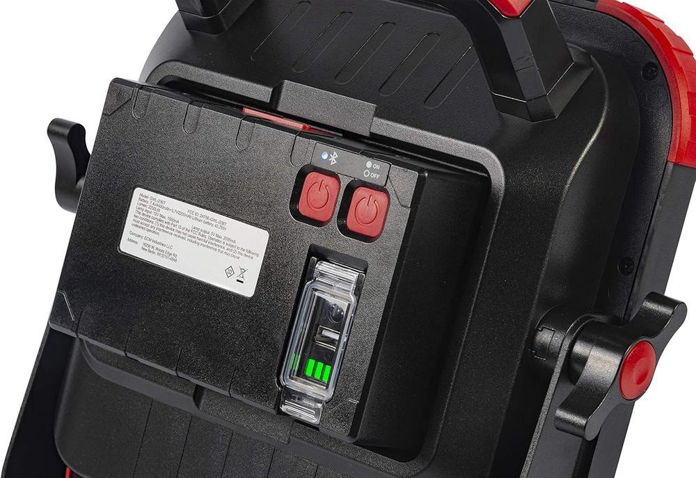 Wireless Gardner Bender 20W LED Work Light with Bluetooth Speaker