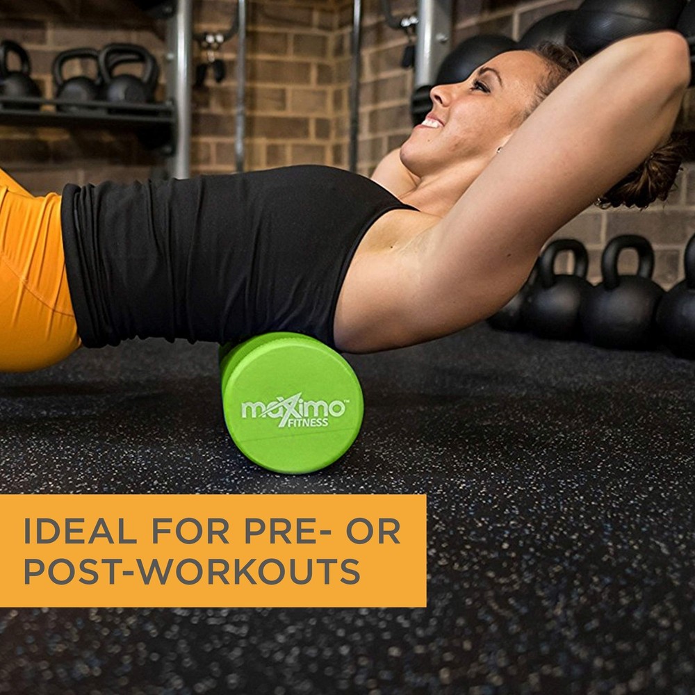 Foam Roller - High Density Exercise Roller for Trigger Point Self Massage, Mu...