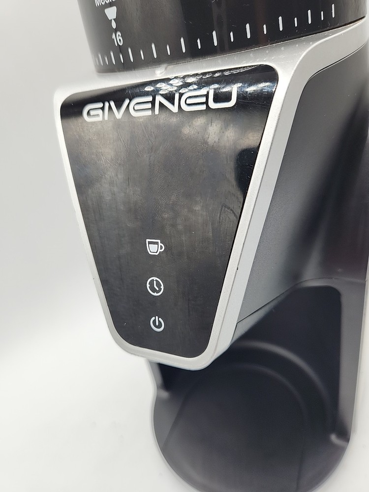 Giveneu Conical Burr 31 Setting Coffee Bean Grinder Digital Settings
