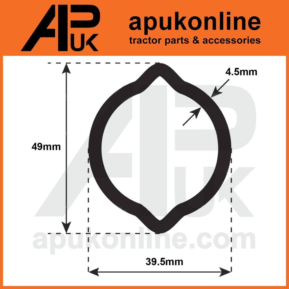 PTO Inner & Outer Tubes Lemon Profile 1.5m