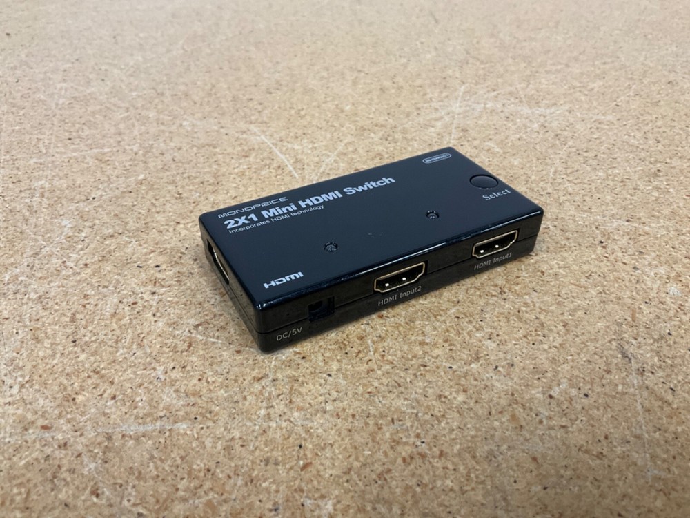 Monoprice 2x1 Mini HDMI Switch