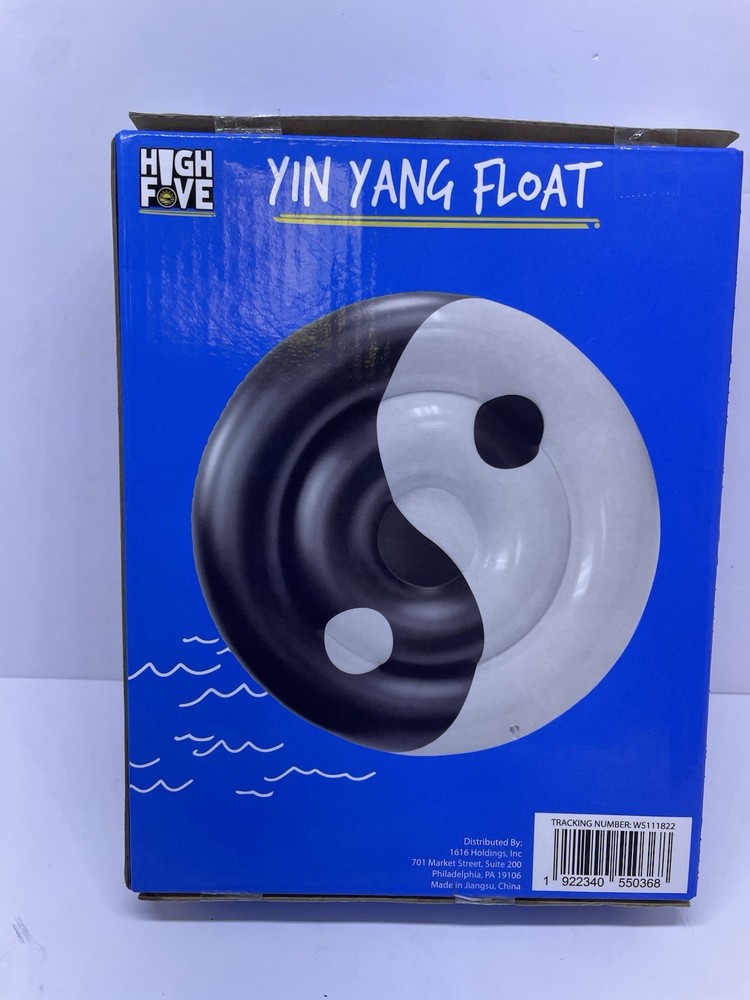 high five® yin yang pool float 39.76in