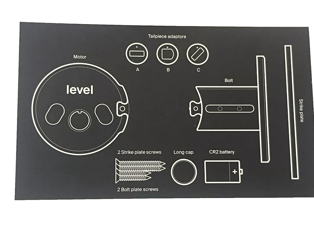 Level Bolt Smart Lock Bluetooth Deadbolt Keyless Entry Works with Ring & HomeKit