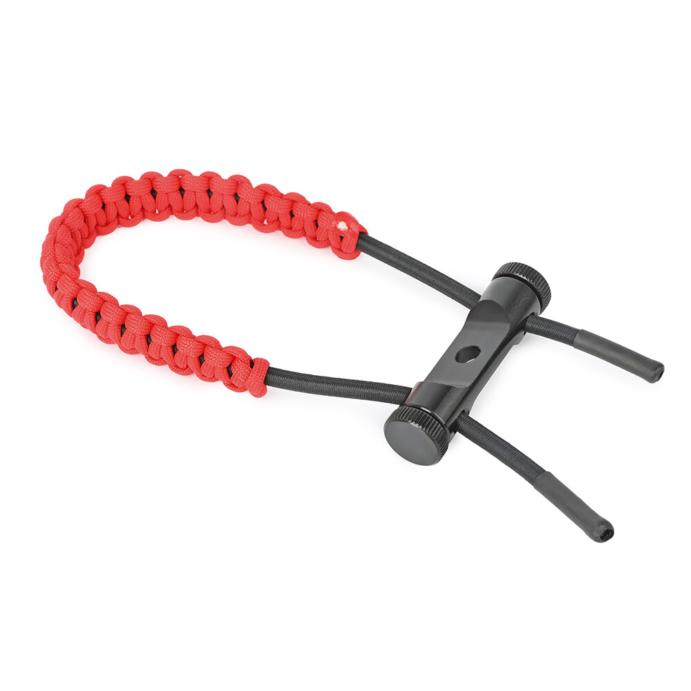 Compound Bow Wrist Strap Braided Rope Adjustable Archery Sling Hunting Shooting