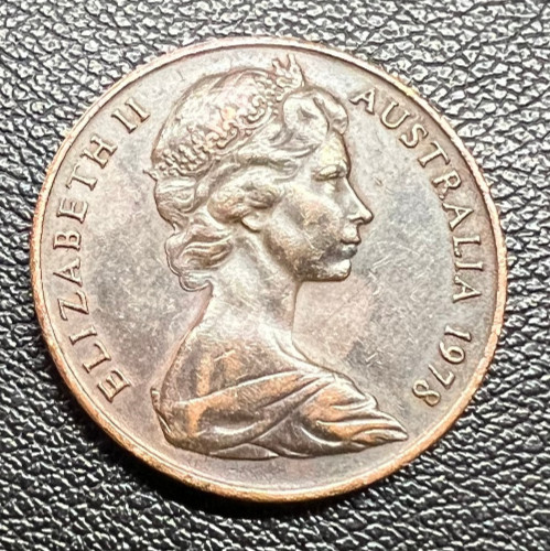 1978 Australia 2 Cents Coin