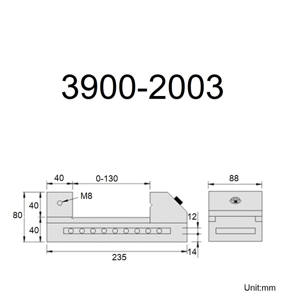 3" ULTRA PRECISION TOOLMAKER'S VISE (3900-2003)