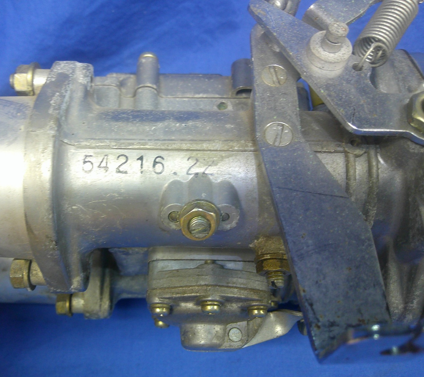 B&M Super Charger Low Profile Dual Carb Intake Hat w/ Mikuni 40PHH Carburetors