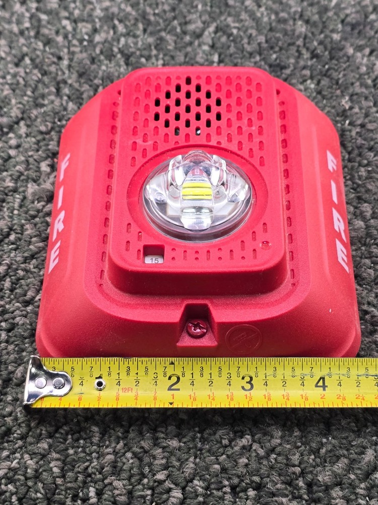 System Sensor P2RLED: LED Horn Strobe Red Fire Alarm Light Device