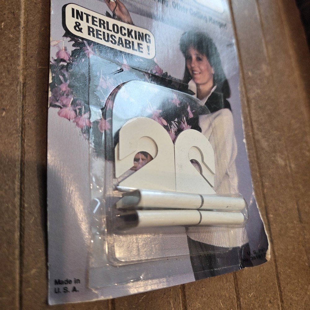 2 Pairs Drop Ceiling Hooks, Suspended Tile Clips, Ceiling Grid Hangers for Deco