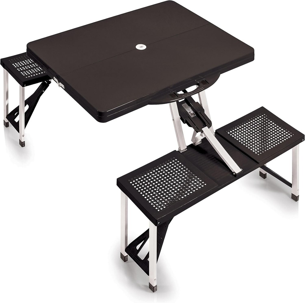 PICNIC TIME Portable Folding Picnic Table, Seats 4