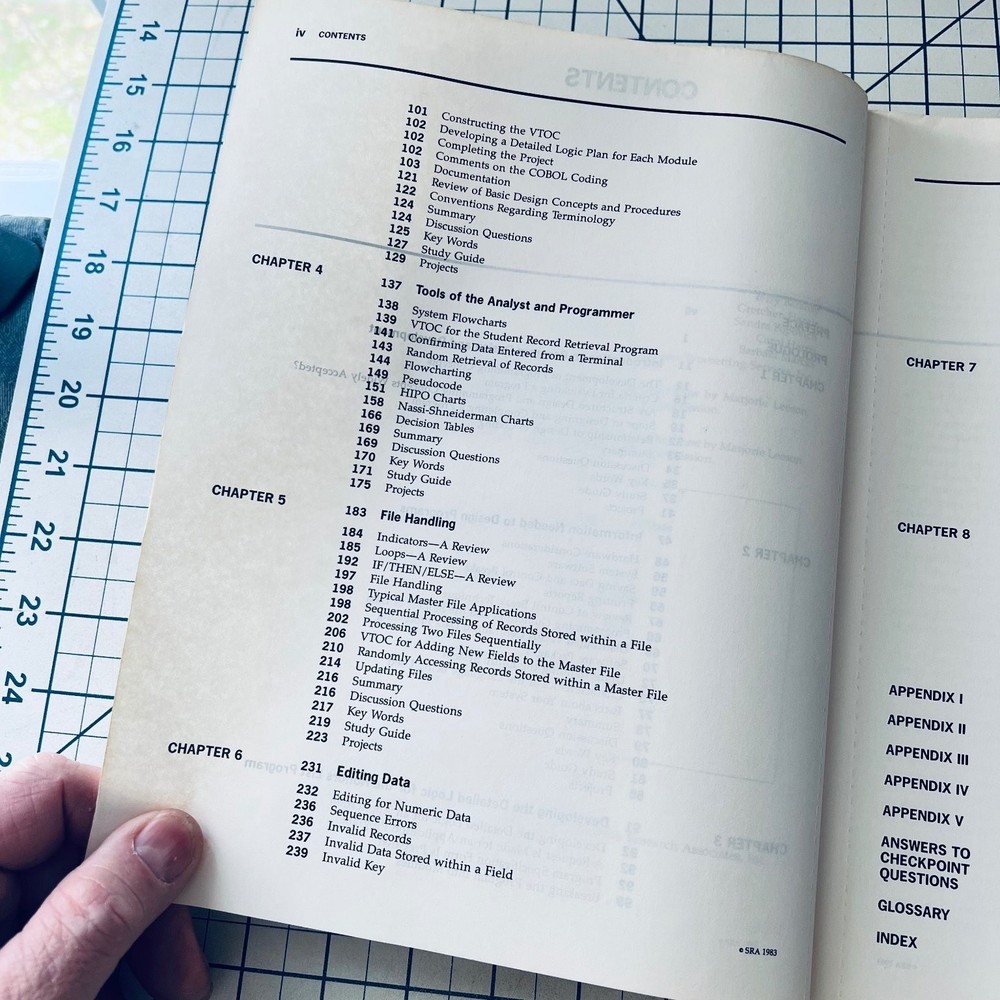Programming Logic Marjorie Leeson IBM 1983 Vintage Computer Computing Design