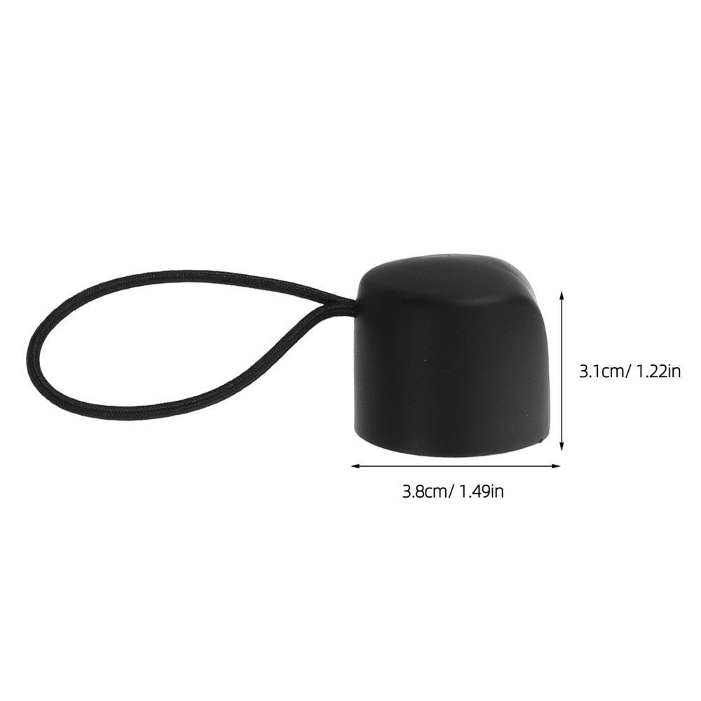 3 PCS Umbrella End Cap with Strap Grip Sleeve Matte Handle Replacement