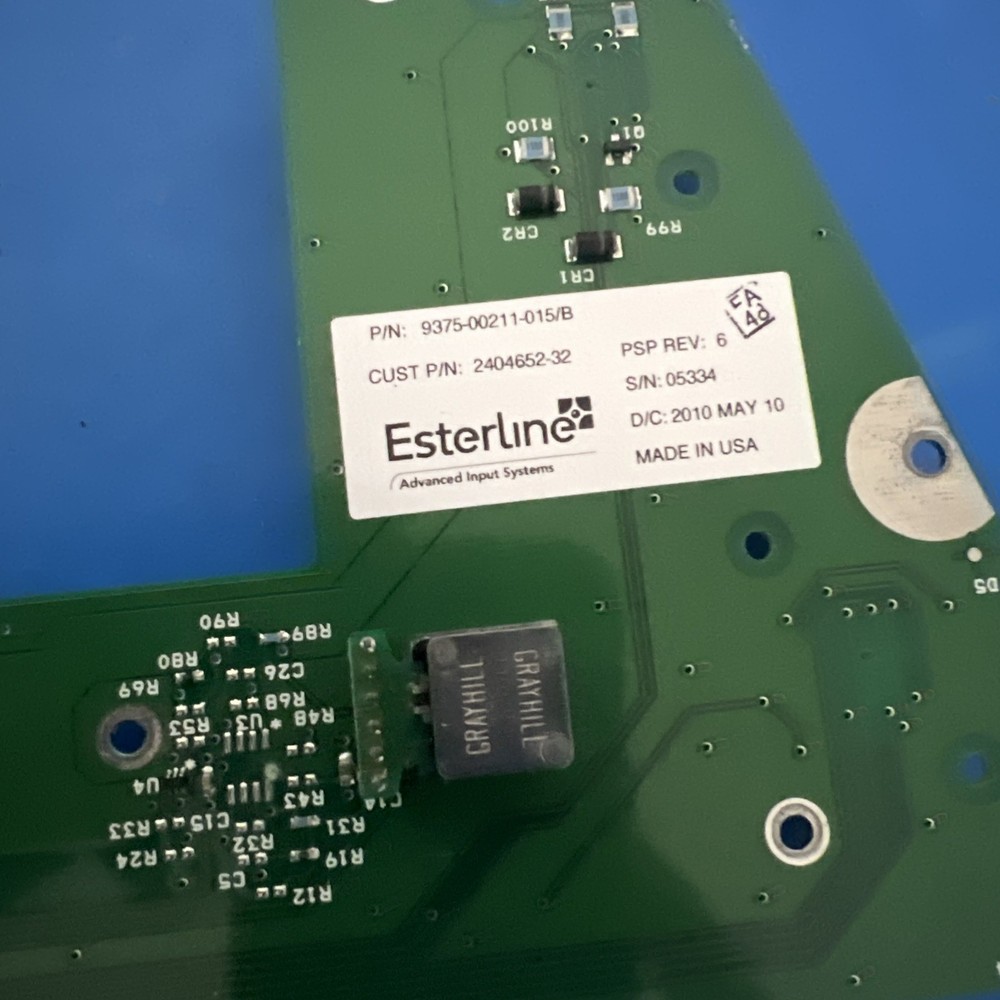 GE LOGIQ 9 LOWER OPERATOR PANEL ASSEMBLY_USER INTERFACE PN: 2404652-32