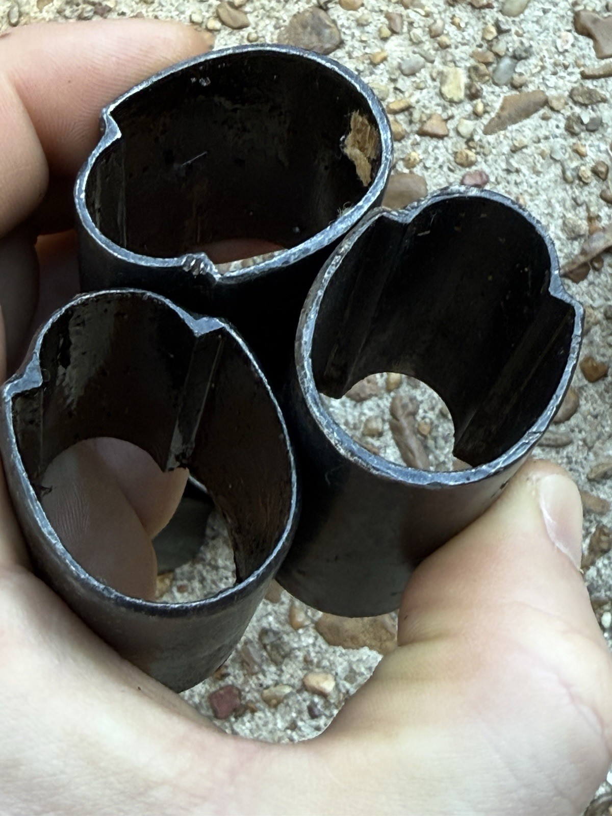 Original WW2 German K98 Mauser Stock Milled Front Barrel Band - Unnumbered