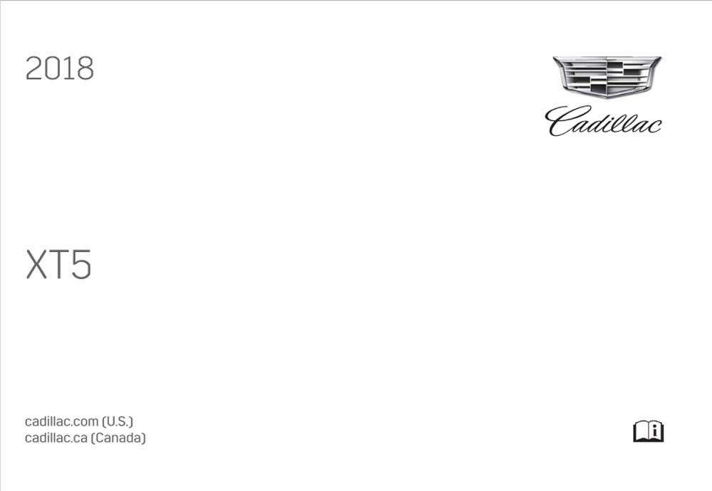 2018 Cadillac XT5 Owner's Manual