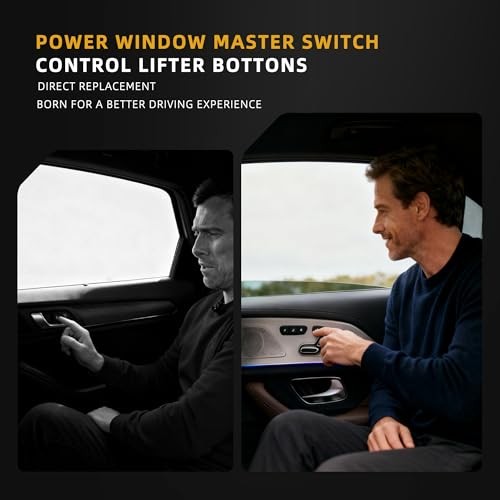 Power Window Master Switch Control Lifter Bottons for Dodge Challenger