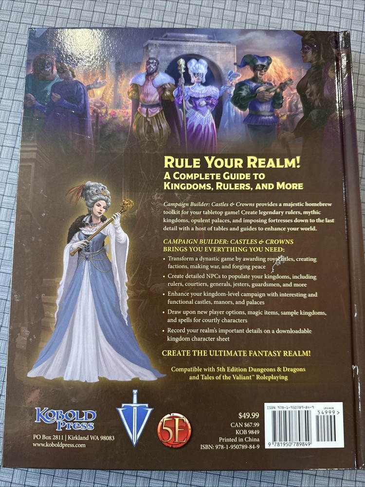 Campaign Builder Castles & Crowns SEALED