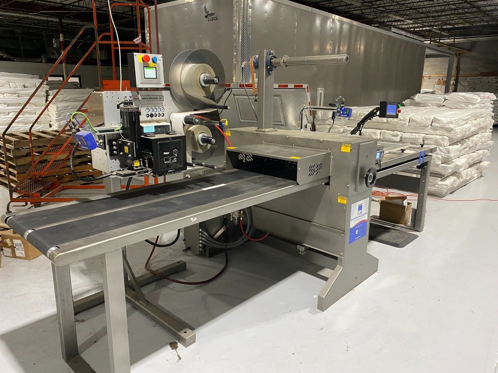 System Packaging 900-24 3B Labeler, 2020 - Weber Box Label Printer/Applicator...