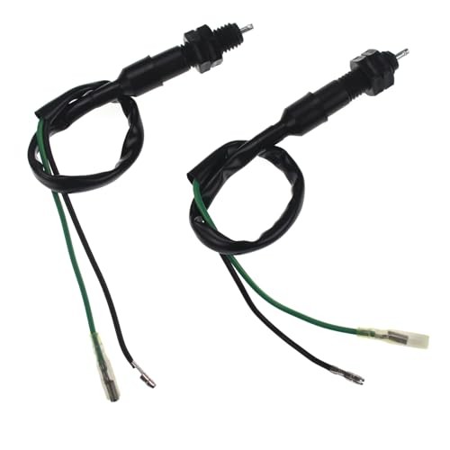 Universal 2 Wire Stop Light Switch, Spring Length 158mm, Motorcycle 2 PCS