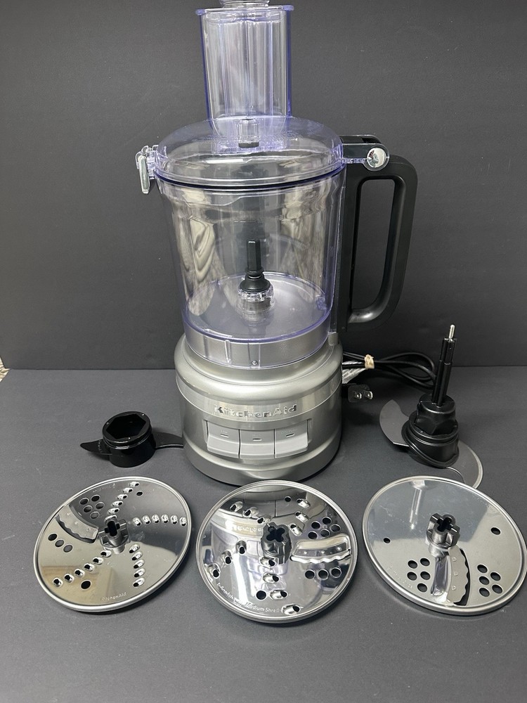 KitchenAid 9 Cup Food Processor | W All Attachments | KFP0919CU | Tested