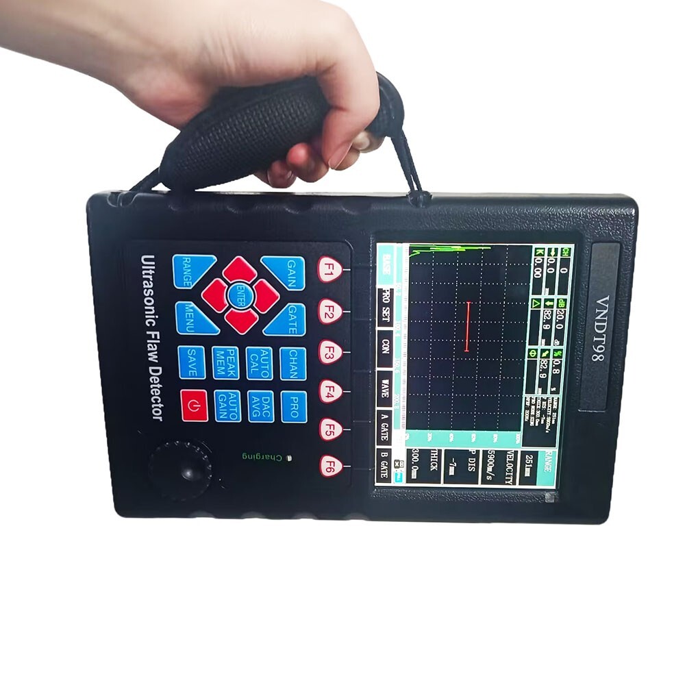 Ultrasonic Flaw Detector Machine with Range 0~10000mm USB Interface PC Software