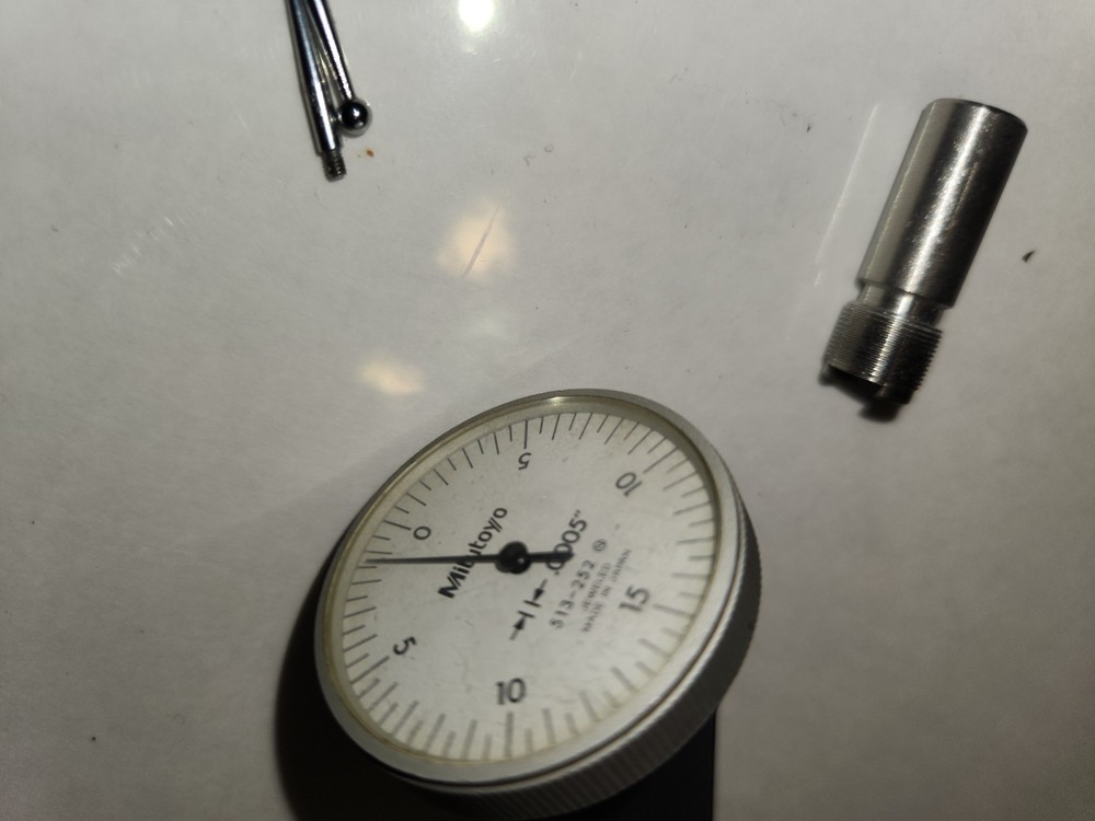 Mitutoyo Vertical Indicator with Spindle mount holder