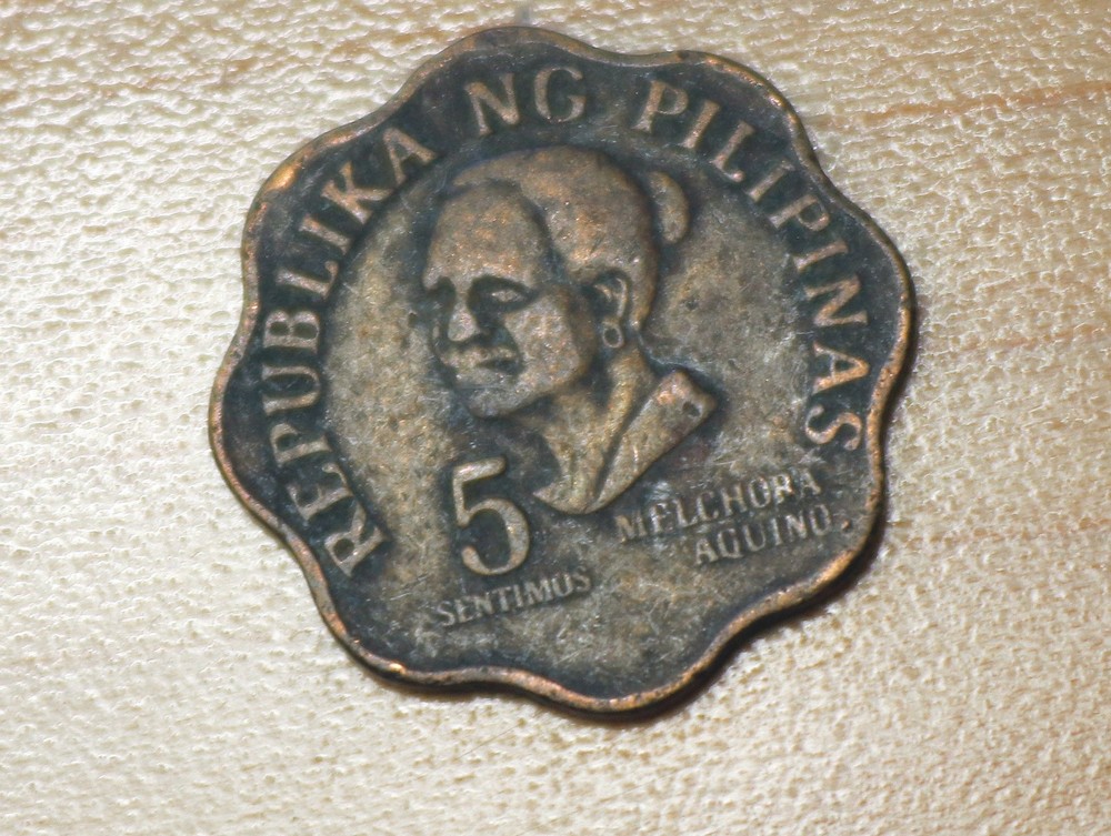 1977 Philippines 5 Sentimos