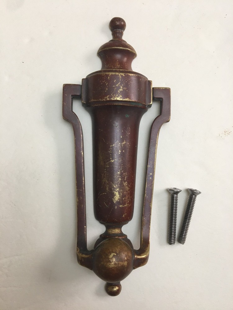 Old brass door knocker