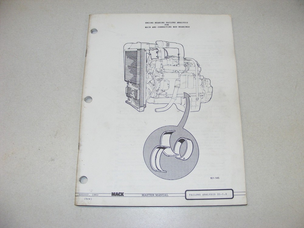 Mack Engine Bearing Failure Master Manual