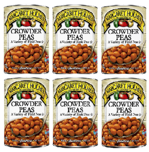 Margaret Holmes Crowder Peas 6 Can Pack