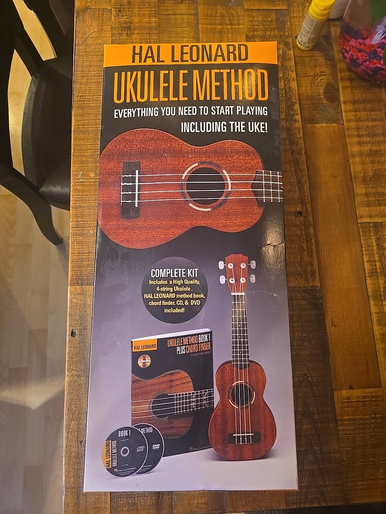 Hal Leonard Ukulele Method Ukulele Complete Kit Brand New