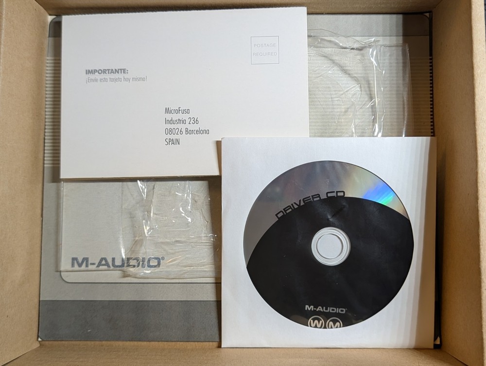 M-Audio Delta 1010LT PCI Audio Interface with Cables REV C
