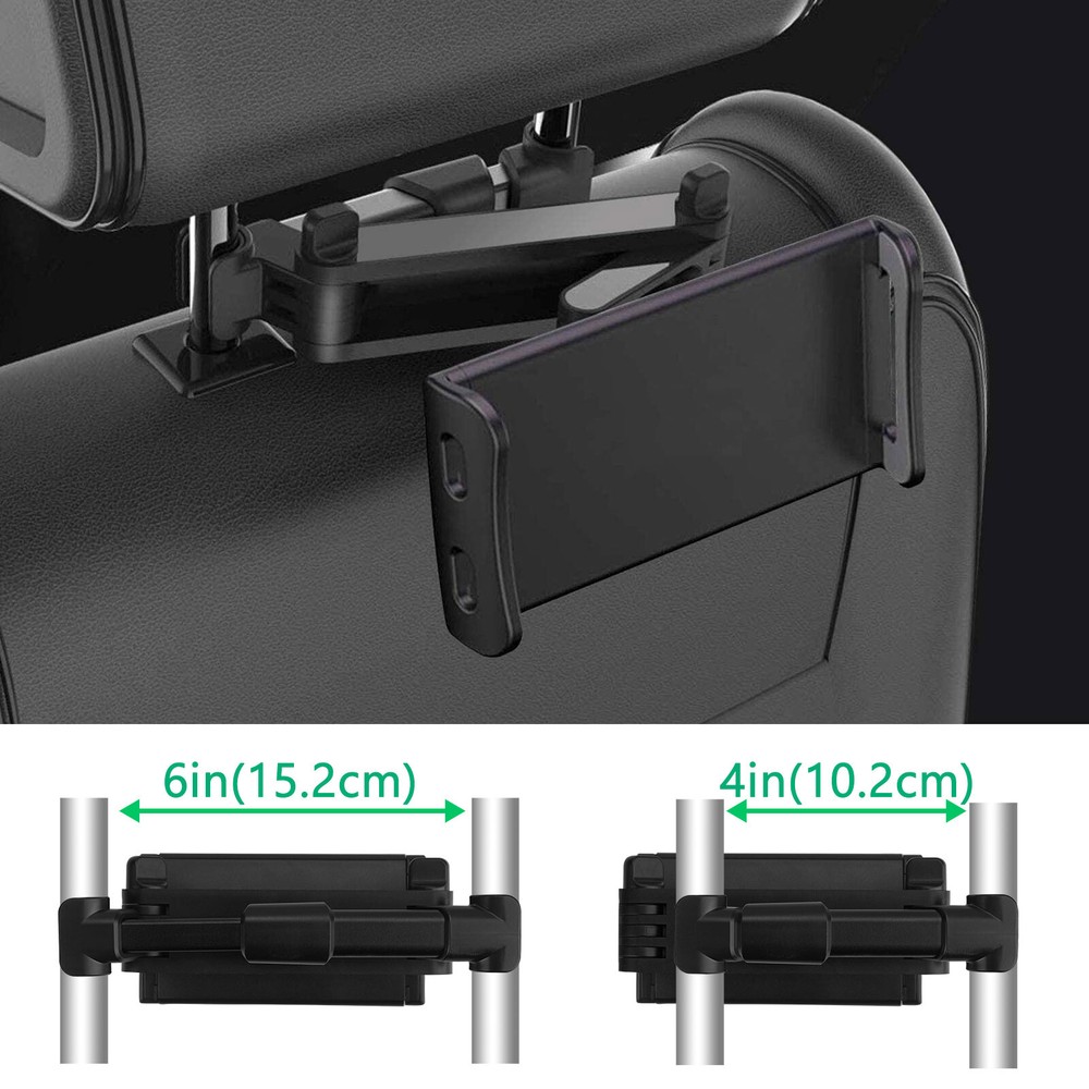 Geekria Car Angle Adjustable Headrest Mount Compatible with Nintendo Switch OLED