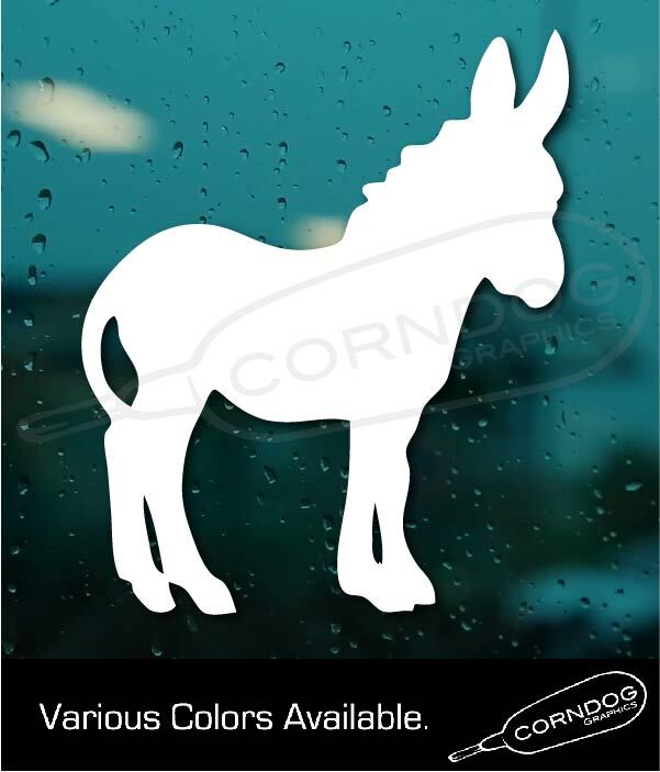 DONKEY VINYL STICKER DECAL ASS JENNY JACK