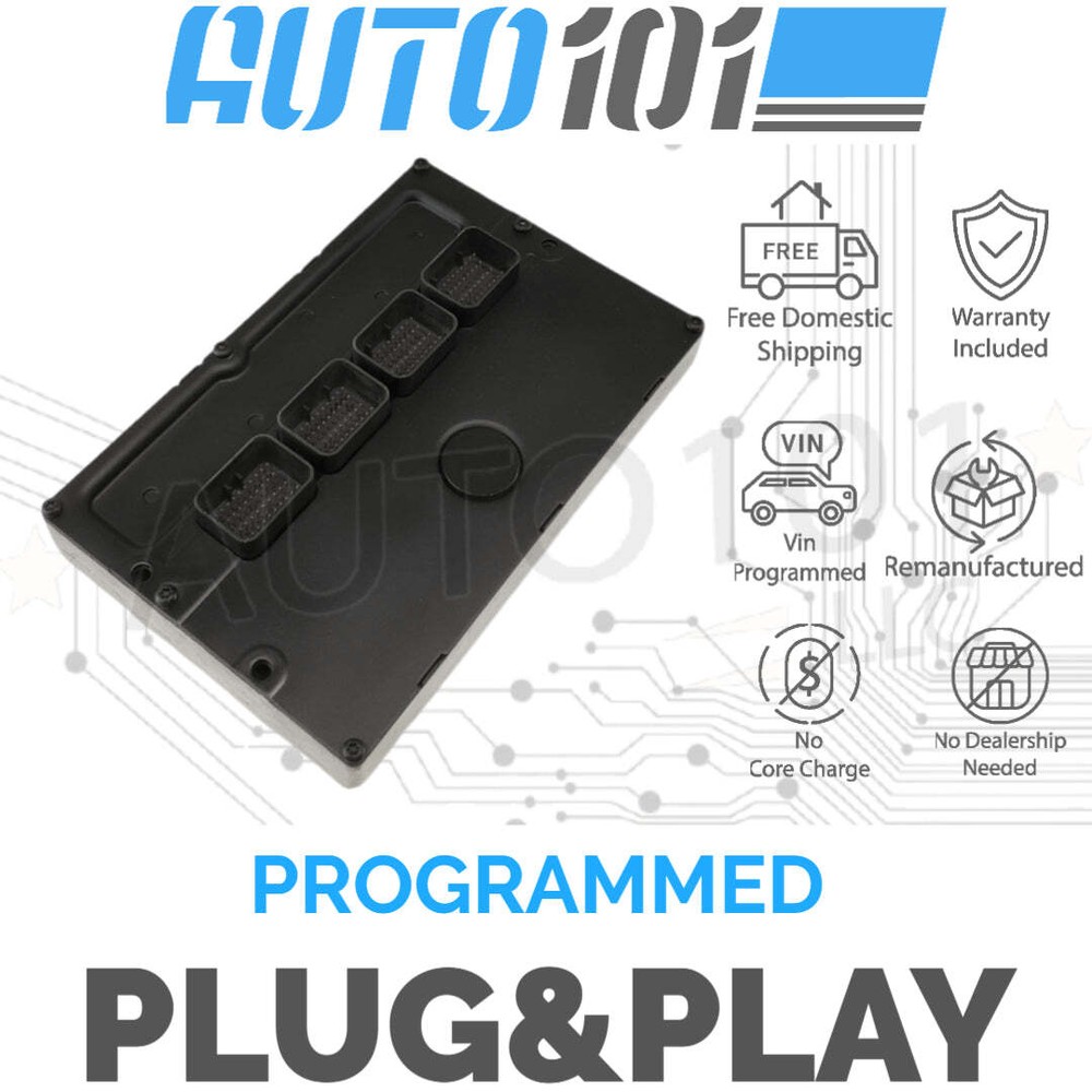 VIN Programmed 2006 Cherokee 3.7L MT Engine Computer 56052801 Plug&Play