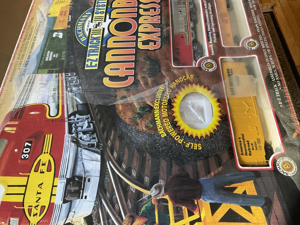 Bachmann Cannonball Express HO Scale Train Set 1995 Lightly Used