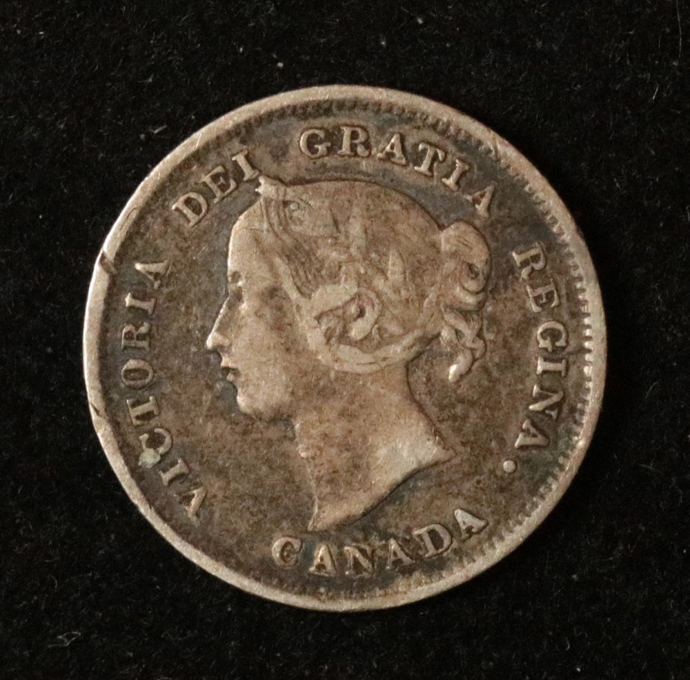 Canada 1899 5 Cents - Silver - Victoria