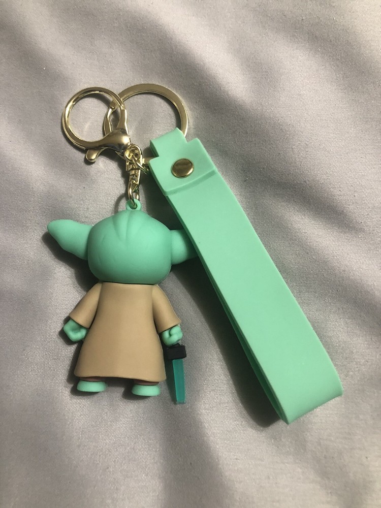 Star Wars, Master Yoda, Keychain Key Chain Ring Accessories Backpack gift