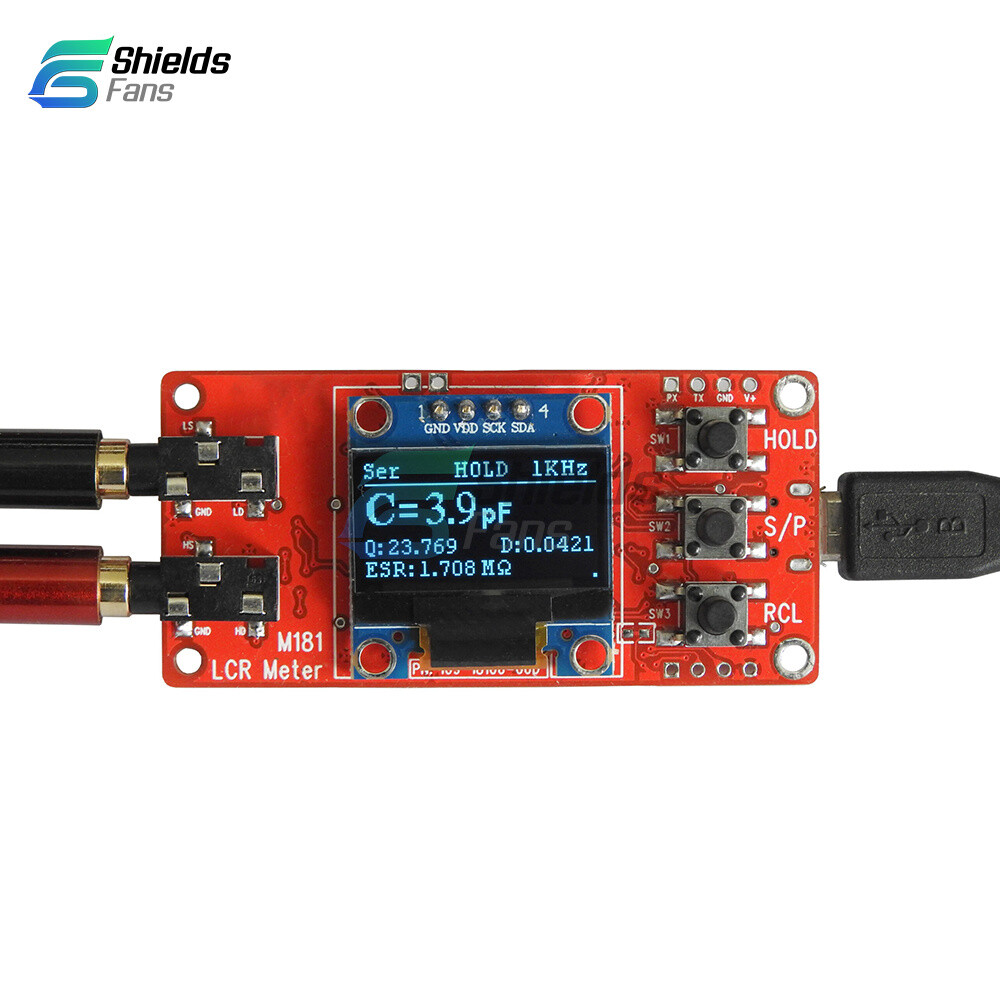 M181 LCR Bridge Tester Module Kit DIY Inductance Capacitance Meter Component Kit
