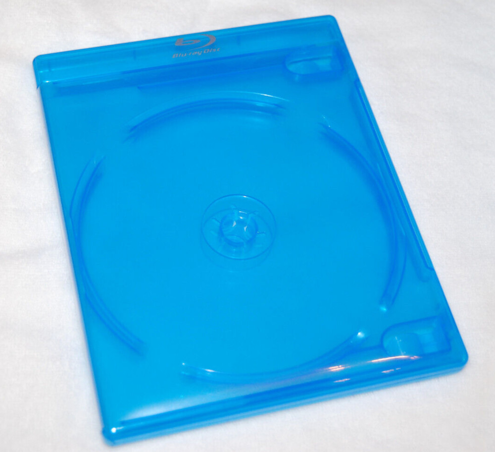 25 Double Blu-Ray Standard Empty Replacement Boxes Cases 2 Disc 12mm #BR2R12BL