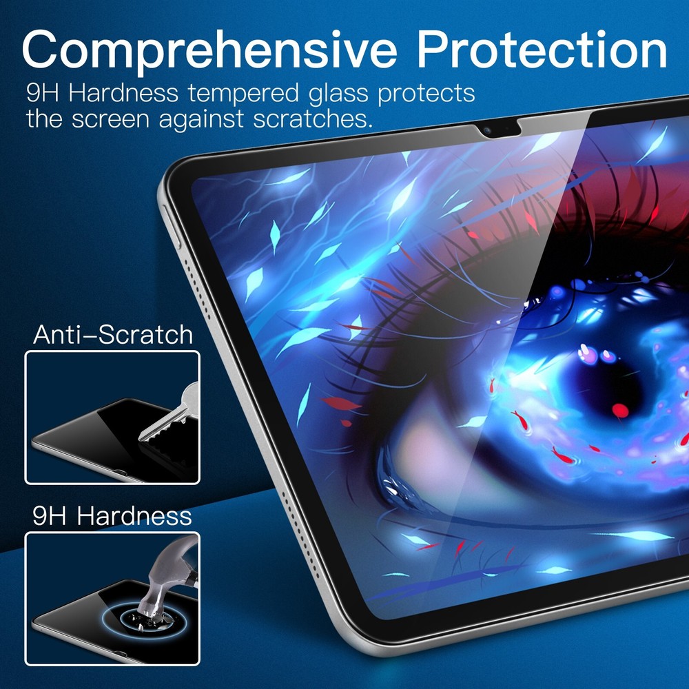 JETech One Touch Install Screen Protector for iPad 10 (10.9-Inch, 2022 Model)