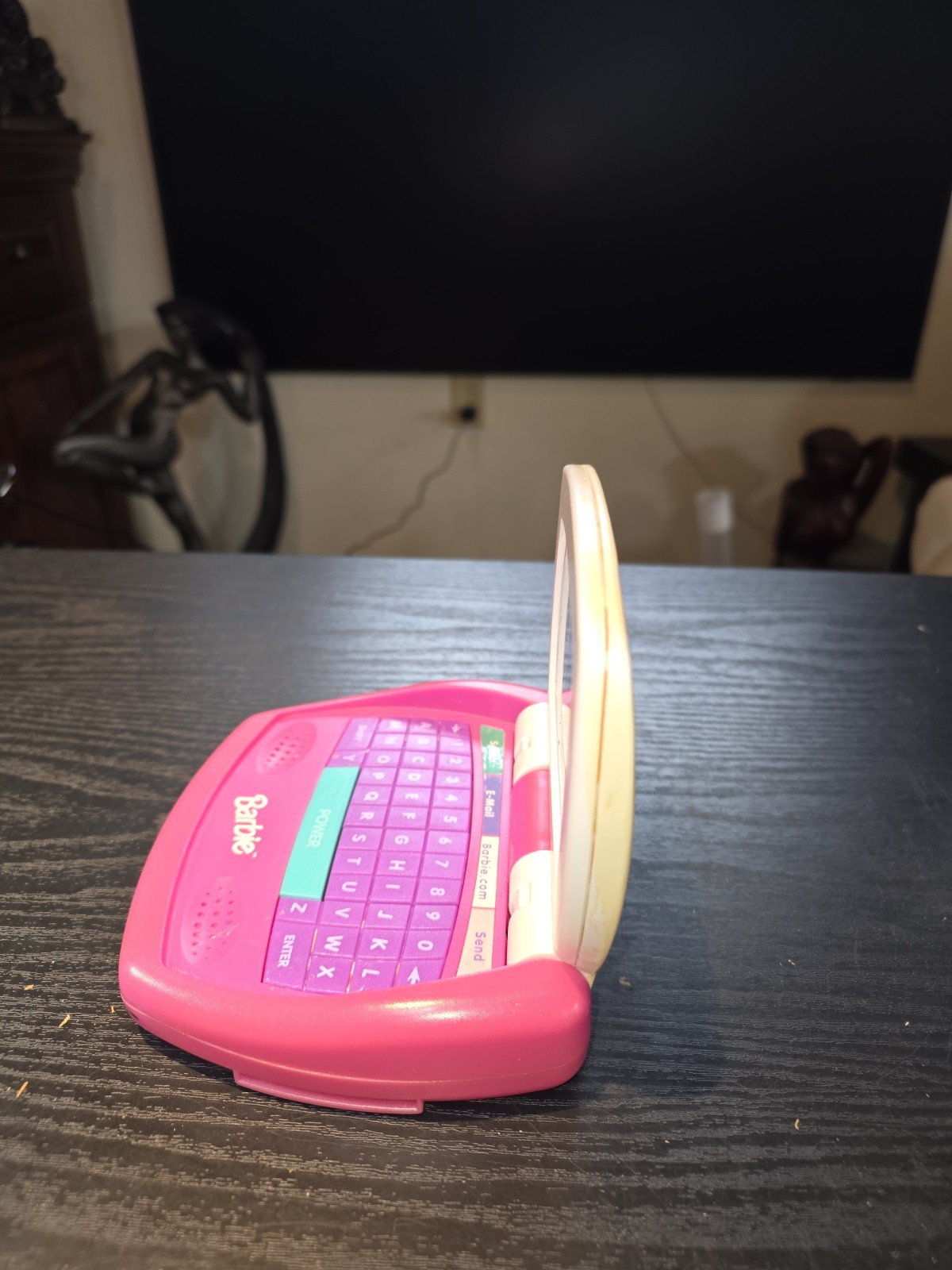 Barbie Online Talking Laptop Computer Toy Vintage 1999 Lights Up *NO SOUND