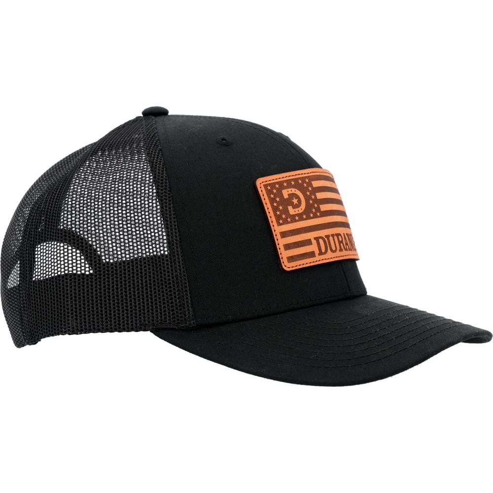 Durango Patriotic Logo Leather Patch Ball Cap