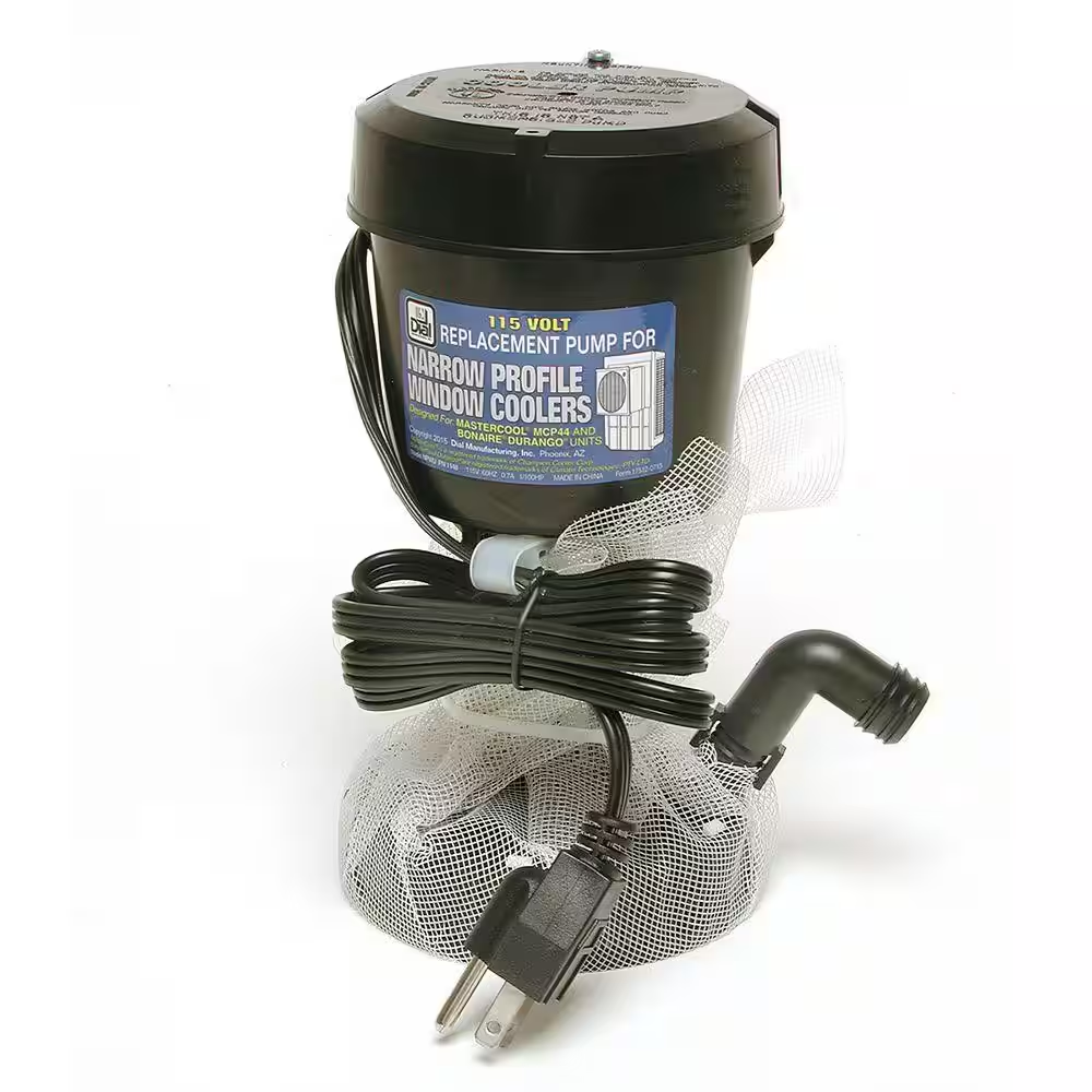 Narrow Profile Window Cooler Replacement Pump | Swamp/evap Plate Evaporative