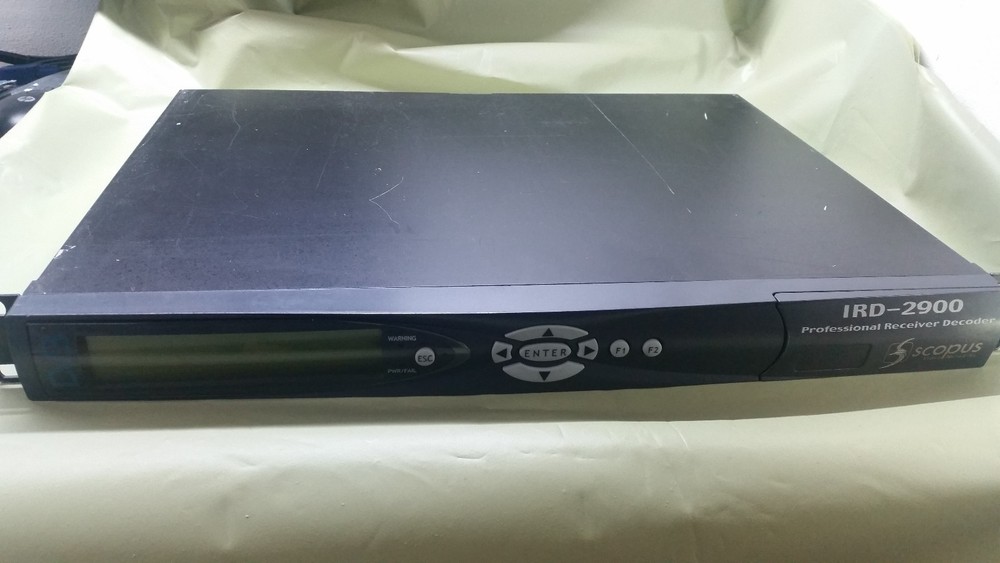harmonic ird-2900 scopus professional receiver decoder dvb ird-2980 sdi out