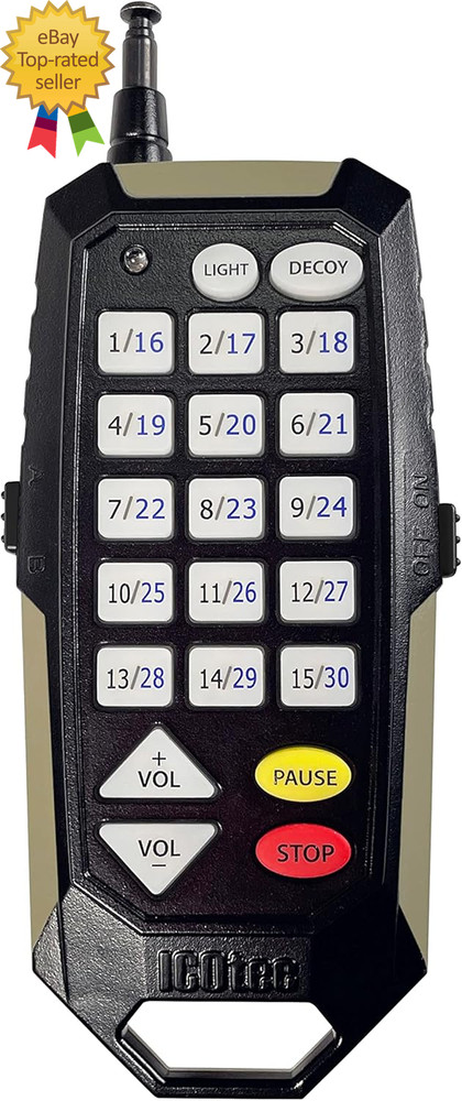 Renegade+ Programmable Predator Call with Bluetooth - 30 Professional Sounds