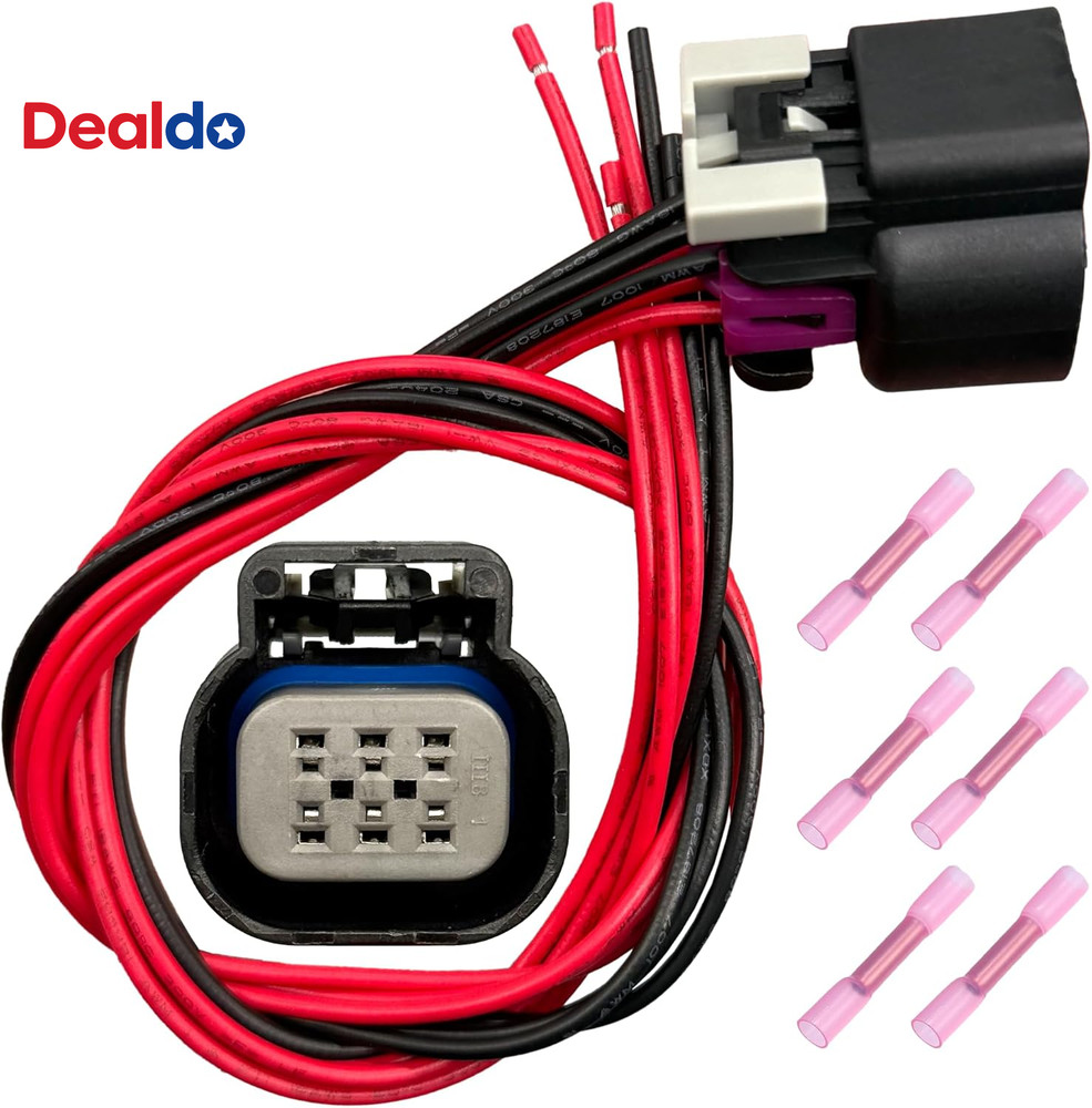 Throttle Control Actuator Connector Wiring Harness - Compatible with Buick, Cadi