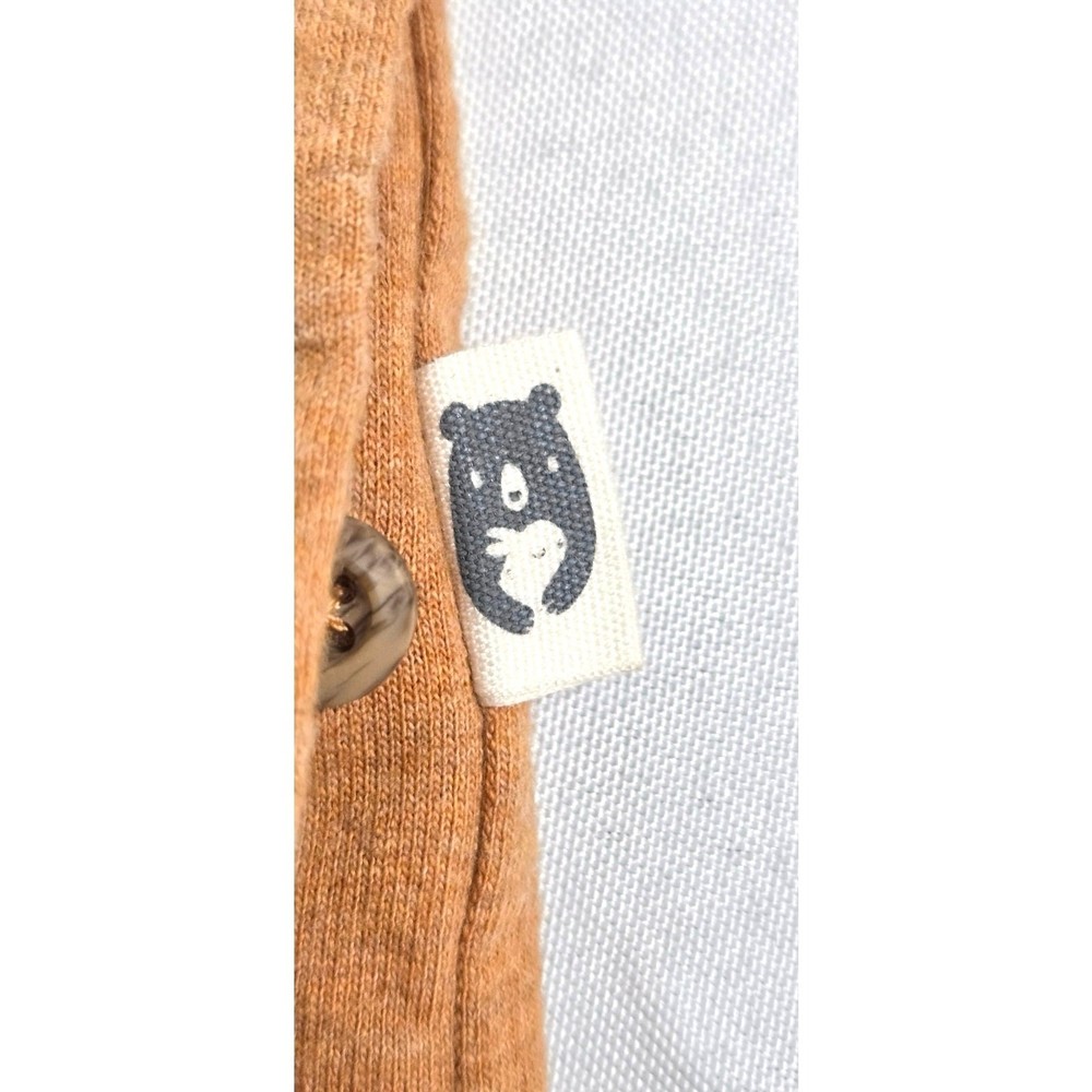 Rabbit +Bear pumpkin sweatshirt. Size 6-9 months.